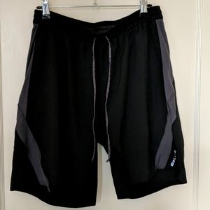 Men's GoLite shorts, black/grey, Medium